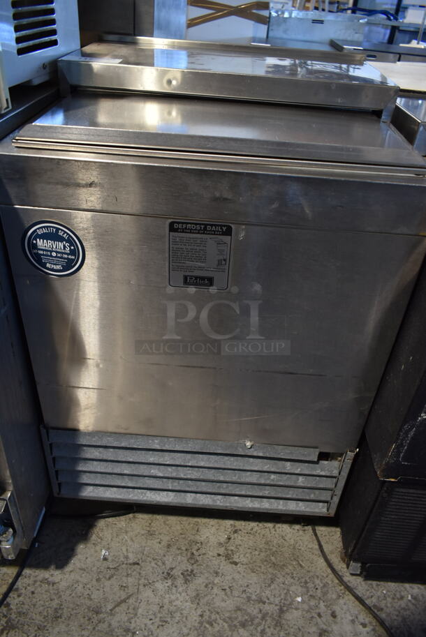 Perlick 8340UL Stainless Steel Commercial Back Bar Bottle Cooler w/ Sliding Lid. 115 Volts, 1 Phase. Tested and Powers On But Does Not Get Cold - Image 3 of 6