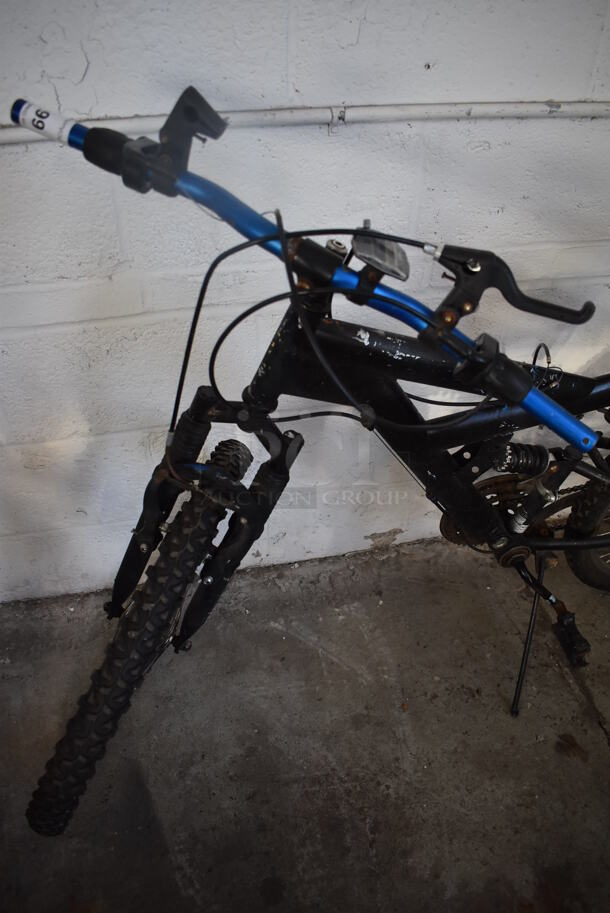 Next Black Metal Mountain Bicycle. 24x66x40 - Image 6 of 8