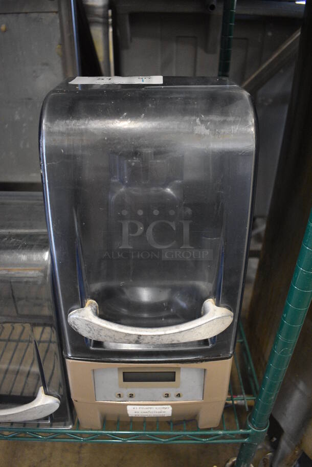 2017 Vita-Mix VM0145 Metal Commercial Countertop Blender w/ Blender, Dome Cover and Extra Dome Cover. 120 Volts, 1 Phase. 9x9x18.5. Tested and Working! - Image 2 of 6