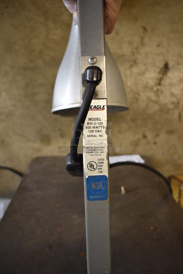 Eagle BW-2-120 Metal Commercial Countertop 2 Head Warming Lamp. 120 Volts, 1 Phase. 14.5x19x20 - Image 5 of 5
