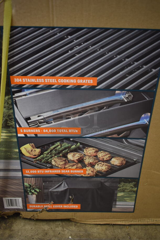 BRAND NEW IN BOX! Members Mark Pro Series 5 Burner Gas Grill. - Image 5 of 6