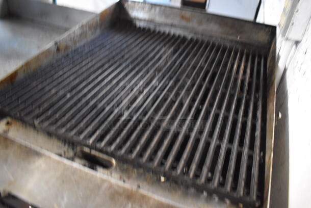 Star Ultra Max Stainless Steel Commercial Countertop Natural Gas Powered Charbroiler Grill. 24x38x28 - Image 5 of 5