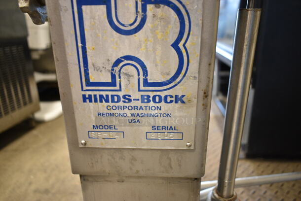 Hinds-Bock SP-64 Metal Commercial Floor Style Single Piston Depositer.  - Image 10 of 10
