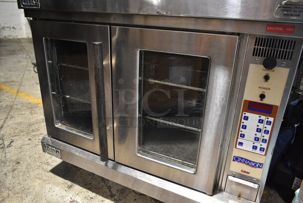 2 Lang ECCO-LMDR Stainless Steel Commercial Electric Powered Full Size Convection Oven w/ View Through Doors and Metal Oven Racks. 208/240 Volts, 1/3 Phase. 2 Times Your Bid! - Image 6 of 12