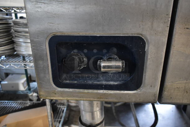 Alto Shaam CTP10-10E Stainless Steel Commercial Electric Powered Combitherm Convection Oven on Metal Equipment Stand. 208-240 Volts, 3 Phase. - Image 2 of 6