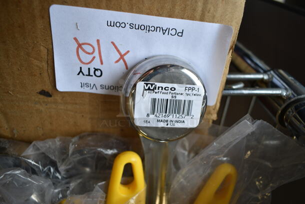 12 BRAND NEW SCRATCH AND DENT! Winco FPP-1 Stainless Steel Food Portioner / Spoodle. 12 Times Your Bid!  - Image 8 of 8