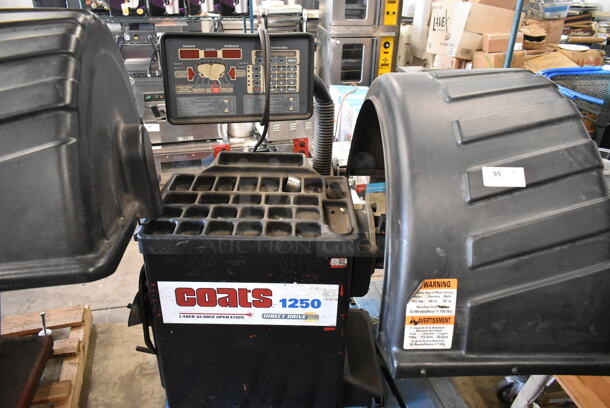 Coats 1250 Metal Commercial Floor Style 2D Wheel Balancer with Laser Guided Operation. 220-250 Volts, 1 Phase. - Image 2 of 7