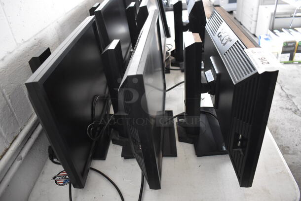 3 Acer B223W B 22" Computer Monitors. 100-240 Volts, 1 Phase. 3 Times Your Bid! - Image 4 of 8