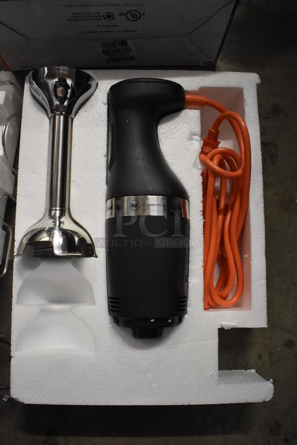 LIKE NEW! KitchenAid KHBC308OB Metal Commercial 300 Series 8" Two-Speed Immersion Blender. Unit Has Only Been Used a Few Times! 120 Volts, 1 Phase. Tested and Working!  - Image 1 of 7