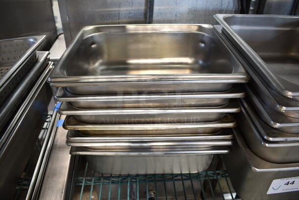 20 Various Stainless Steel Items Including Drop In Bins and Adapters. Includes 10x13x6. 20 Times Your Bid! - Image 5 of 6