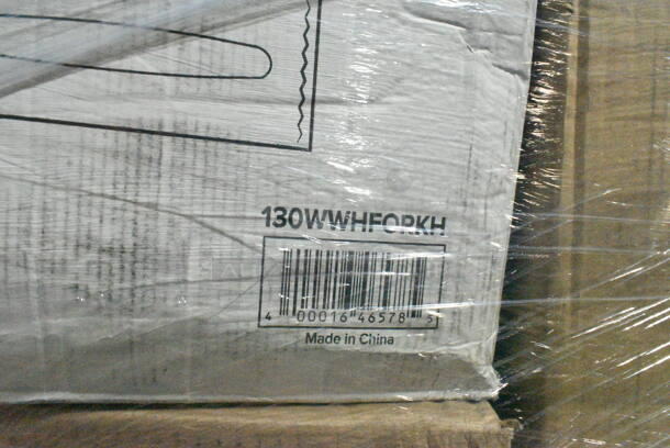 PALLET LOT of 23 BRAND NEW Boxes Including 130WWHFORKH Choice White Heavy Weight Wrapped Plastic Fork - 1000/Case, Fineline 5080-BK Super Bowl 80 oz. Black PET Plastic Bowl - 25/Case, DBP09HAM2015 Dixie Hampton Inn Dixie Basic 8-1/2" Plate Case Of 500, 760SOUP8WPA Choice 8 oz. White Double Poly-Coated Paper Food Cup with Vented Paper Lid - 250/Case, 4 Box 5001RT800B Lavex 8" White Hardwound Paper Towel, 800 Feet / Roll - 6/Case, 2 Box 395TO961 EcoChoice 9" x 6" x 3" Compostable Sugarcane / Bagasse 1 Compartment Take-Out Container - 200/Case, 395TO991 EcoChoice 9" x 9" x 3" Compostable Sugarcane / Bagasse 1 Compartment Take-Out Box - 200/Case, 2 Box 128HD12COMBO Choice Heavy Duty 12 oz. Microwavable Translucent Plastic Deli Container and Lid Combo Pack - 240/Case, 50010W Choice 10 oz. White Poly Paper Hot Cup - 1000/Case. 23 Times Your Bid!  - Image 3 of 12