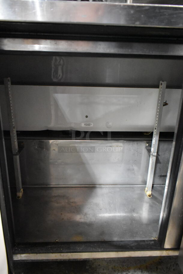 True TWT-72 Stainless Steel Commercial 3 Door Undercounter Cooler. 115 Volts, 1 Phase. Tested and Does Not Power On - Image 4 of 6
