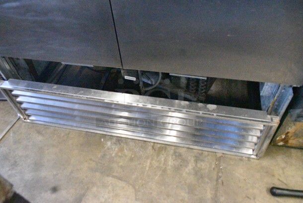True T-49 Stainless Steel Commercial 2 Door Reach In Cooler w/ Metal Pan Rack. 115 Volts, 1 Phase. Tested and Working! - Image 2 of 6