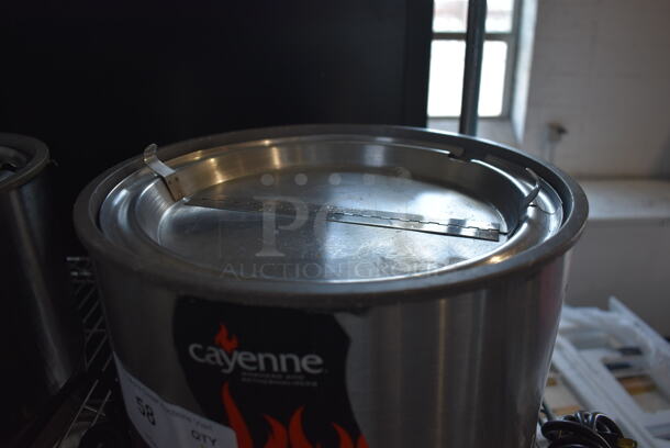 Vollrath Cayenne HS-11 Stainless Steel Commercial Countertop Soup Kettle Food Warmer w/ Lid. Does Not Have Drop In. 120 Volts, 1 Phase. Tested and Working! - Image 4 of 6