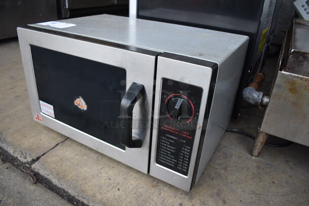 2010 Panasonic NE-1024F Stainless Steel Commercial Countertop Microwave Oven. 120 Volts, 1 Phase. 20x15x12 - Image 2 of 6