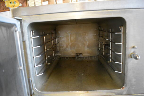 Vulcan C24GA6 Stainless Steel Commercial Natural Gas Powered Double Deck Steam Cabinet. 125,000 BTU. 24x35x61 - Image 5 of 9