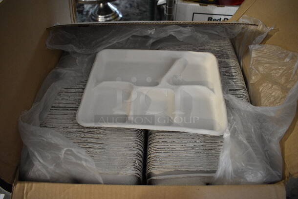 ALL ONE MONEY! Lot of 2 Boxes of Savaday Molded Fiber Trays.