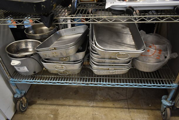 ALL ONE MONEY! Tier Lot of Various Items Including Metal Baking Pans - Image 1 of 5