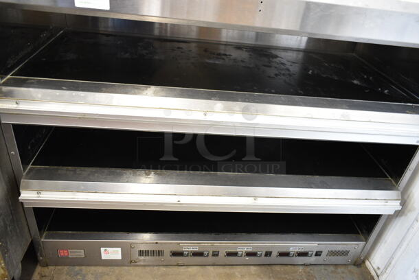 Marshall Air Systems Stainless Steel Commercial Countertop 2 Tier Warming Merchandiser. Cannot Test Due To Plug Style - Image 2 of 4
