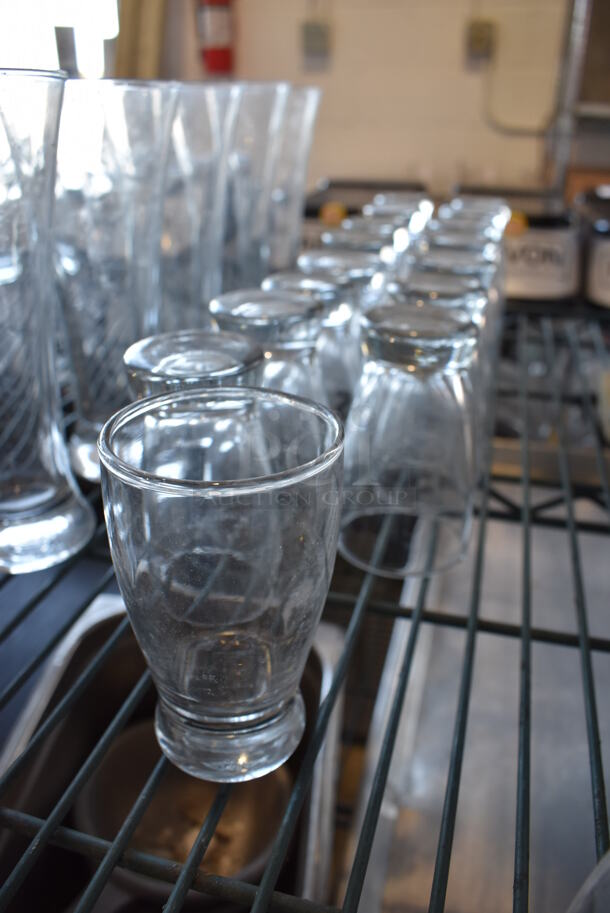 17 Beverage Glasses. 2.25x2.25x4. 17 Times Your Bid! - Image 2 of 3