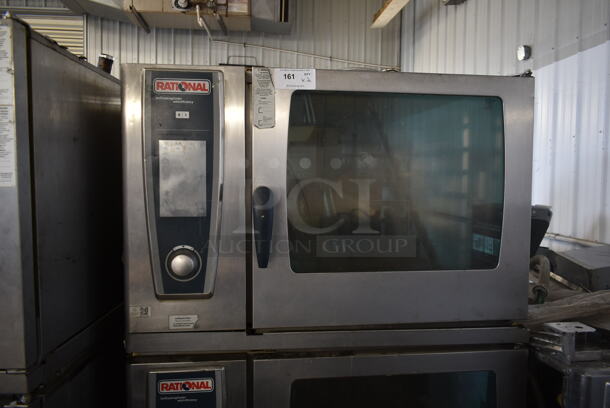 2 2013 Rational Stainless Steel Commercial Combitherm Self Cooking Center Convection Ovens on Commercial Casters. Top Model: SCC WE 62. Bottom Model: SCC WE 102. 480 Volts, 3 Phase. 2 Times Your Bid! - Image 2 of 7