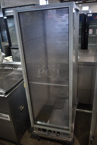 Mainstreet 541CHP1836U Metal Commercial Single Door Holding Proofing Cabinet on Commercial Casters. 120 Volts, 1 Phase. Tested and Working!