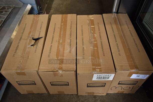 4 Boxes of 12 BRAND NEW! Rubbermaid Mop Heads. 4 Times Your Bid! - Image 5 of 7