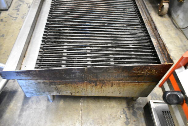Star Max Stainless Steel Commercial Countertop Natural Gas Powered Charbroiler Grill. - Image 7 of 8