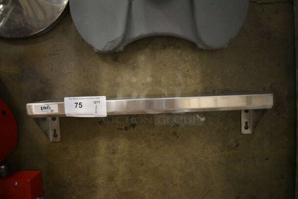 Stainless Steel Wall Mount Shelf. 24x5x5 - Image 3 of 3