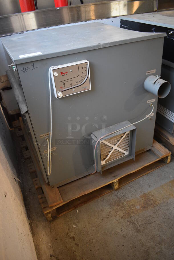 Dwyer Model IAT-300 Metal Commercial Unit w/ Mark II Manometer. 240 Volts, 3 Phase. 34x39x32 - Image 4 of 5