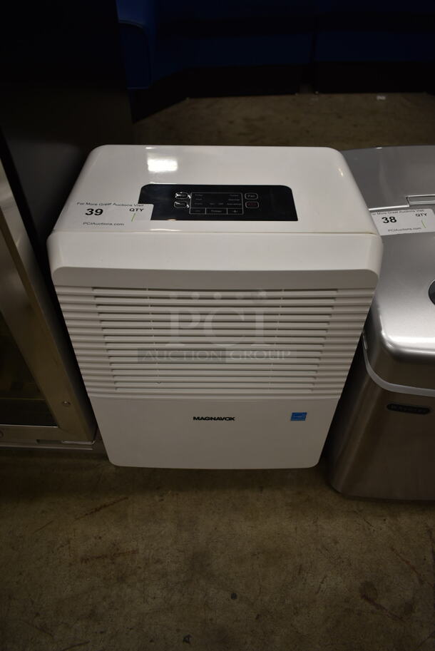BRAND NEW SCRATCH AND DENT! Magnavox Smart+ D-40ES 40 Pint Energy Efficient Direct Drain Dehumidifier. 115 Volts, 1 Phase. Tested and Working!
