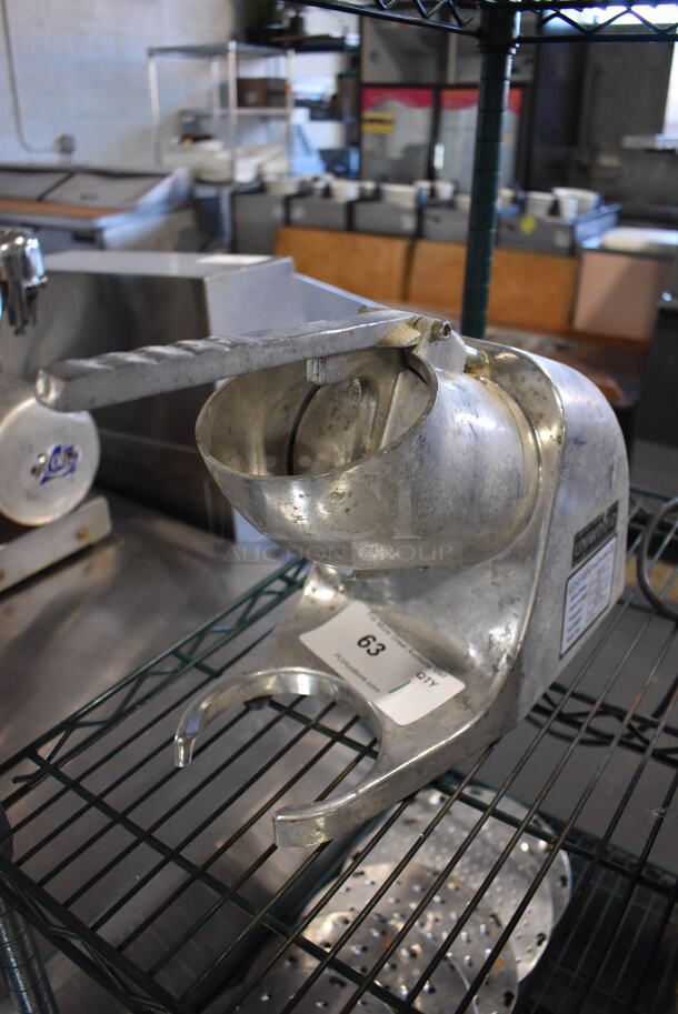 Uniworld UCHO-NSP6 Metal Commercial Countertop Ice Crusher. 110 Volts, 1 Phase. 7x16x10. Tested and Working! - Image 1 of 5