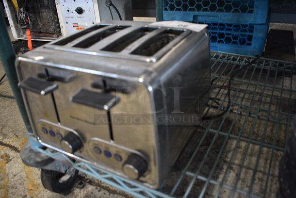 Hamilton Beach Stainless Steel Countertop 4 Slot Toaster. 10.5x11x7 - Image 2 of 4