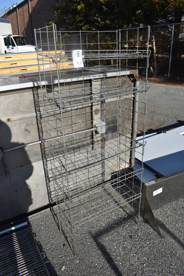 Gray Metal 5 Tier Wire Rack. 24x14x62 - Image 2 of 3