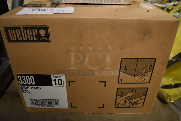 ALL ONE MONEY! Lot of 5 Boxes of BRAND NEW Weber Aluminum Single Loaf Pans. 6x9x1.5 - Image 3 of 4