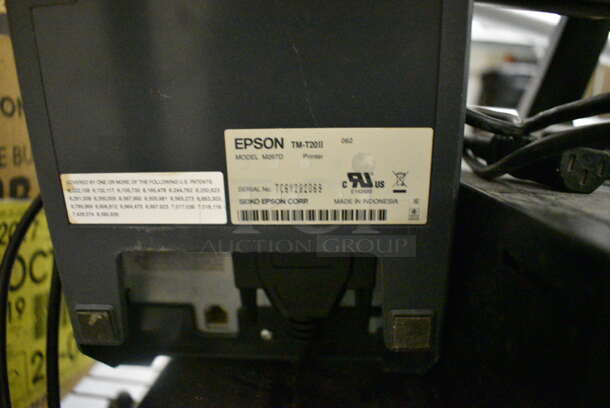 Elo 15" POS Monitor, Epson M267D Receipt Printer, Computer Tower and Metal Cash Drawer. (kitchen) - Image 6 of 6