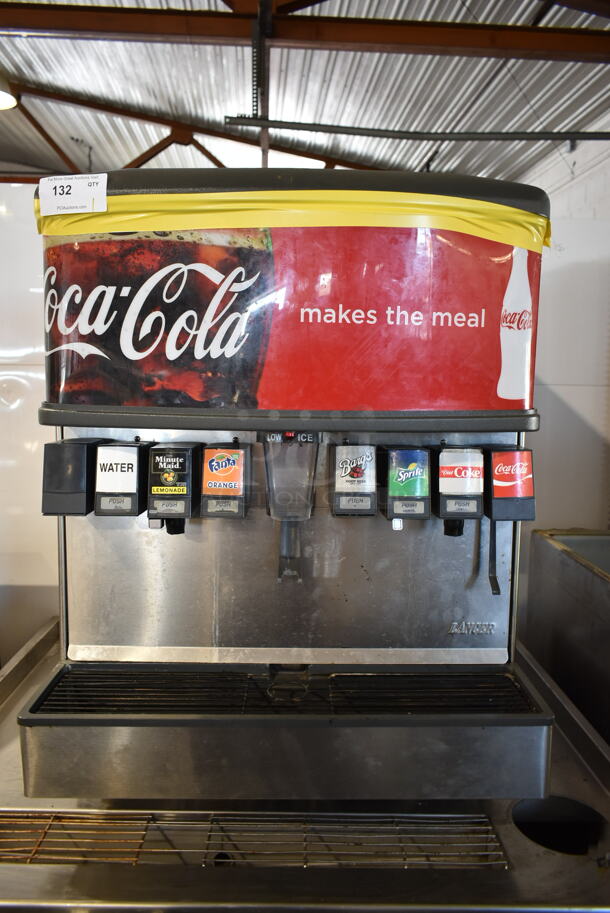 Stainless Steel Commercial 8 Flavor Carbonated Beverage Machine on Duke Stainless Steel Soda Station. - Image 2 of 12