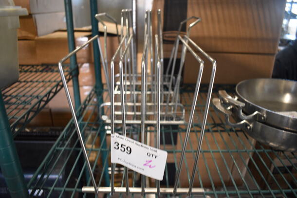 2 Metal Cutting Board Racks. 10x8x9, 10x9x10. 2 Times Your Bid! - Image 2 of 3