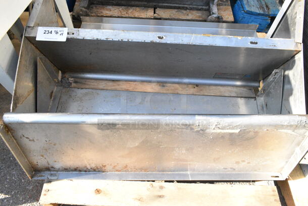 4 Various Metal Shelves. 4 Times Your Bid!  - Image 4 of 4