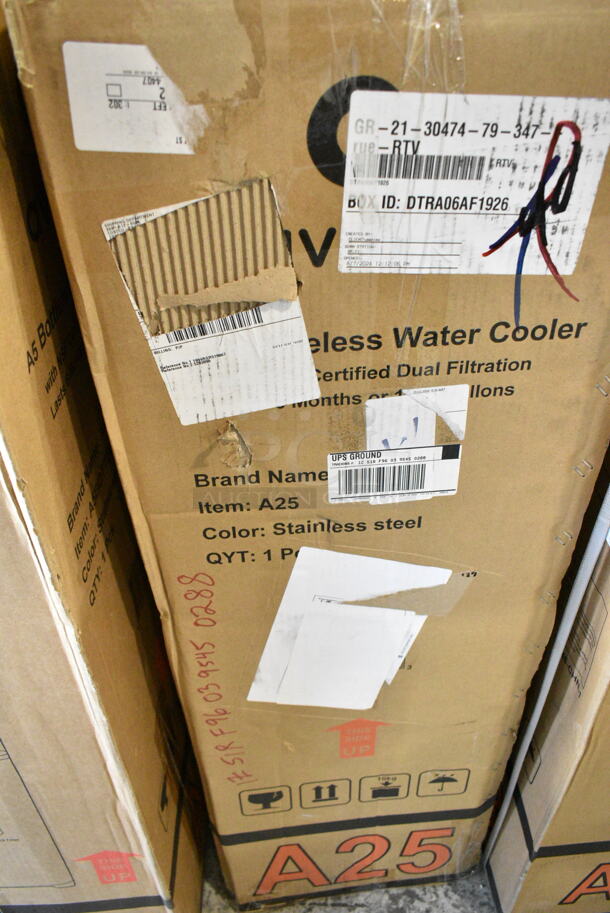 5 IN ORIGINAL BOX! Avalon Water Coolers Including Models A25, A5BOTTLELESS, A13. 115 Volts, 1 Phase. 5 Times Your Bid! - Image 4 of 7