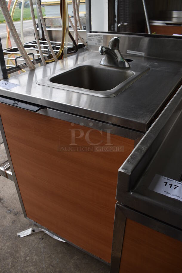 Duke Model SUB-PS-24-CM Stainless Steel Commercial Counter w/ Sink Bay, Faucet and Handle. 24x30x40 - Image 6 of 6