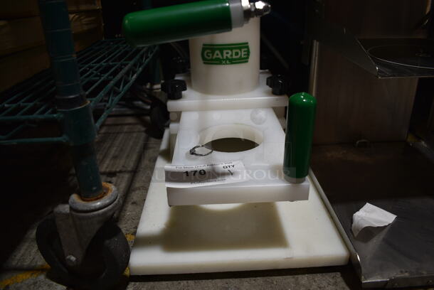 BRAND NEW SCRATCH AND DENT! Garde XL 4" x 1" Burger Press - 180 Patties/Hour - Image 3 of 5