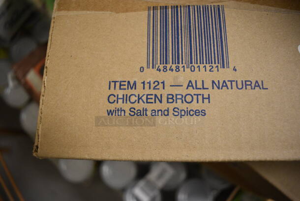 ALL ONE MONEY! Pallet Lot of Food Including Rice Rolls, Diet Chocolate Fudge Drink, Sardines, Crown Price Pink Salmon, Classic Fudge, Sheltons Chicken Broth, Organic Vegetables, Vegetable Broth, and Chocolate Dip - Image 11 of 12