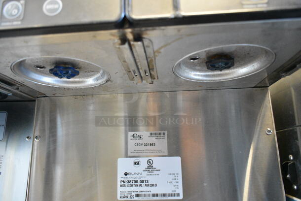 2020 Bunn AXIOM TWIN APS Stainless Steel Commercial Countertop Double Coffee Machine. 120 Volts, 1 Phase.  - Image 3 of 5