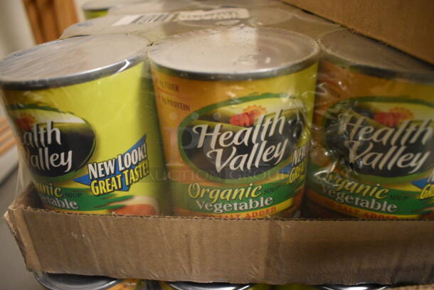 ALL ONE MONEY! Pallet Lot of Food Including Rice Rolls, Diet Chocolate Fudge Drink, Sardines, Crown Price Pink Salmon, Classic Fudge, Sheltons Chicken Broth, Organic Vegetables, Vegetable Broth, and Chocolate Dip - Image 12 of 12