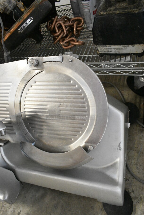 Hobart 2612PS Stainless Steel Commercial Countertop Meat Slicer. 120 Volts, 1 Phase. Tested and Does Not Power On, Appears to be Missing Power Supply - Image 2 of 8