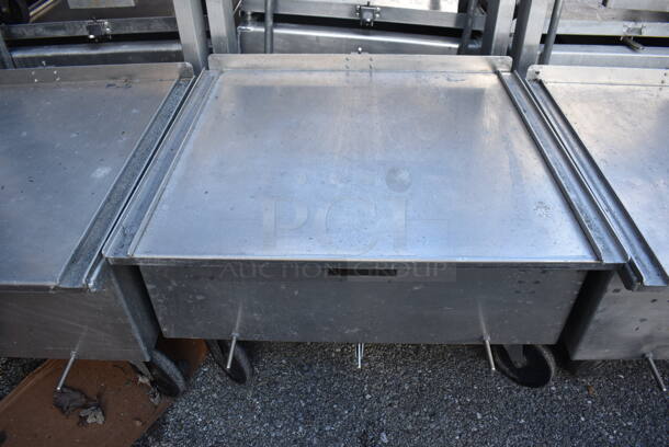 Metal Commercial Dolly on Commercial Casters. 27x31x50 - Image 4 of 4