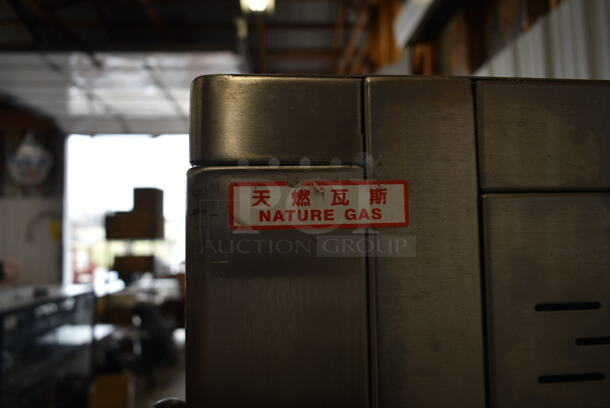 2018 Sun-Mate SCVE-6C-ST Stainless Steel Commercial Natural Gas Powered Convection Oven on Pan Rack w/ Commercial Casters. 110 Volts, 1 Phase. - Image 8 of 8