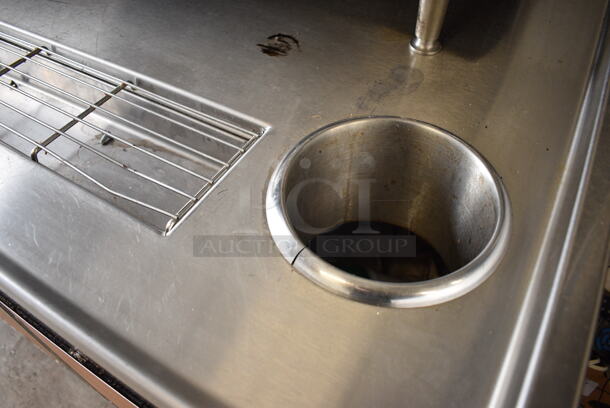 Duke Model SUB-60-84-LM Stainless Steel Commercial Soda Station w/ 4 Wood Pattern Doors. 84x38x36.5 - Image 7 of 7