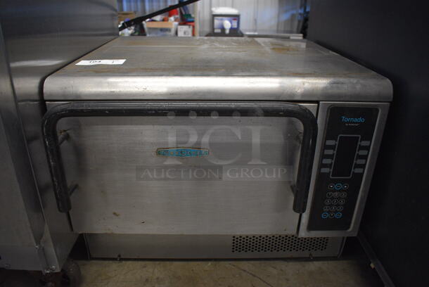 2012 Turbochef NGCD6 Stainless Steel Commercial Countertop Electric Powered Rapid Cook Oven. 208/240 Volts, 1 Phase. 26x26x20